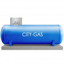 Газгольдер City Gas объемом 10000 л Евростандарт-1